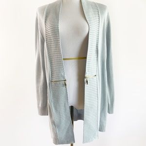 Ivanka Trump Women's Cardigan Open Front Zipper